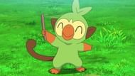 Grookey from the anime. (Image via The Pokemon Company)